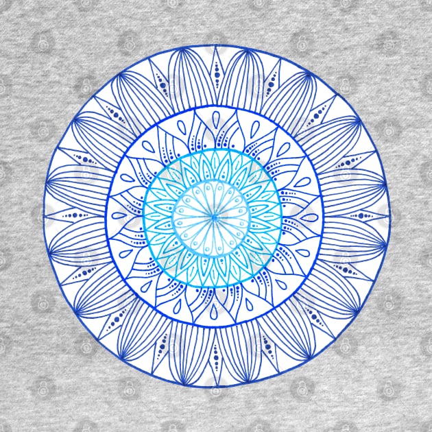 Blue Mandala by calenbundalas